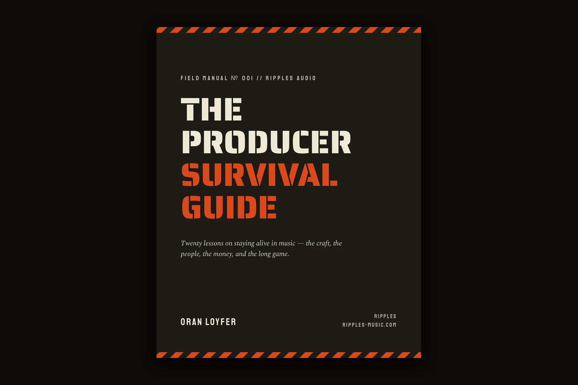 The Producer Survival Guide - field manual cover
