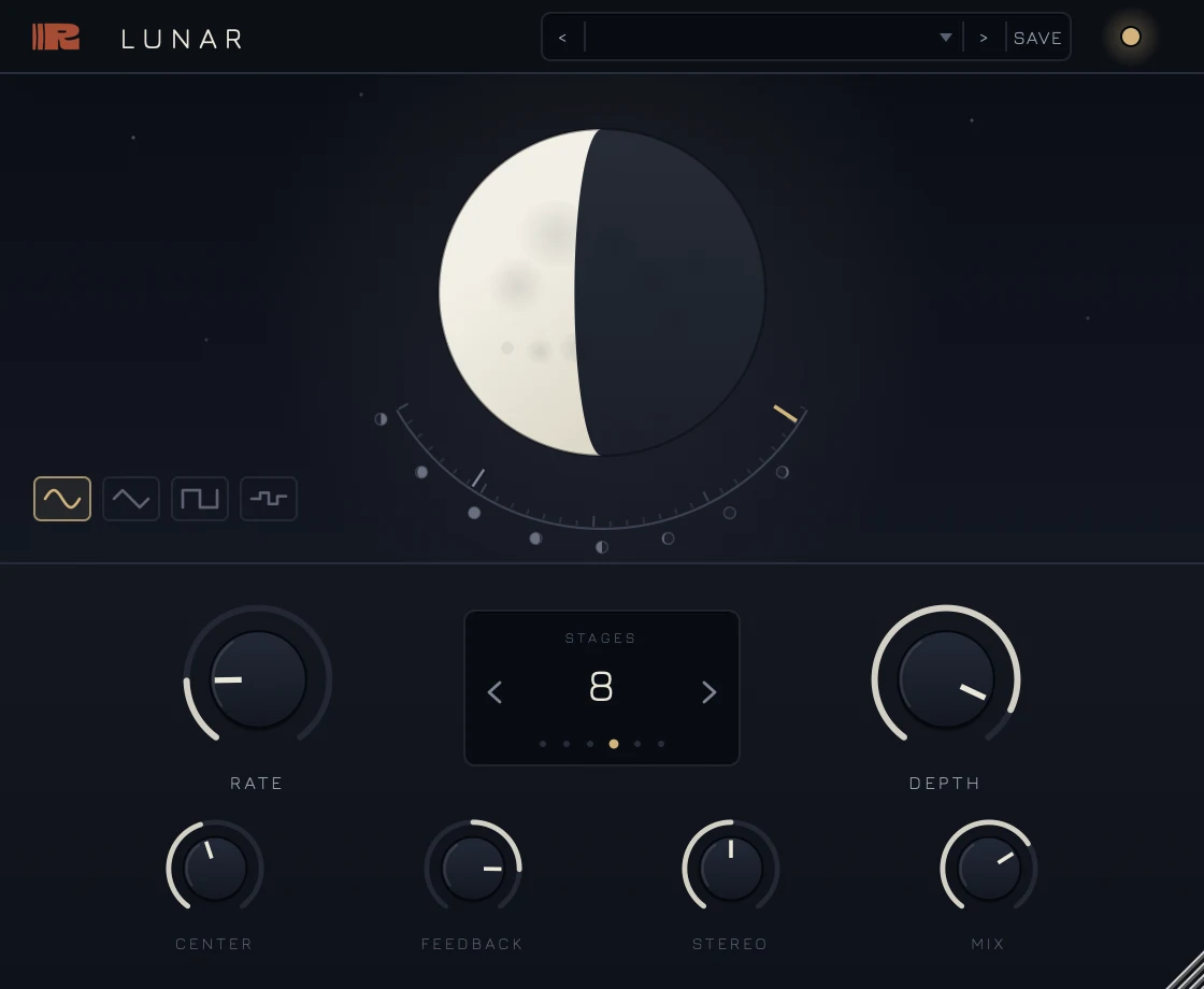Lunar free phaser plugin interface